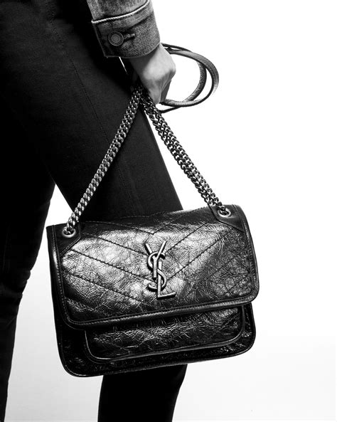 ysl niki baby blanc vintage|st laurent niki bag review.